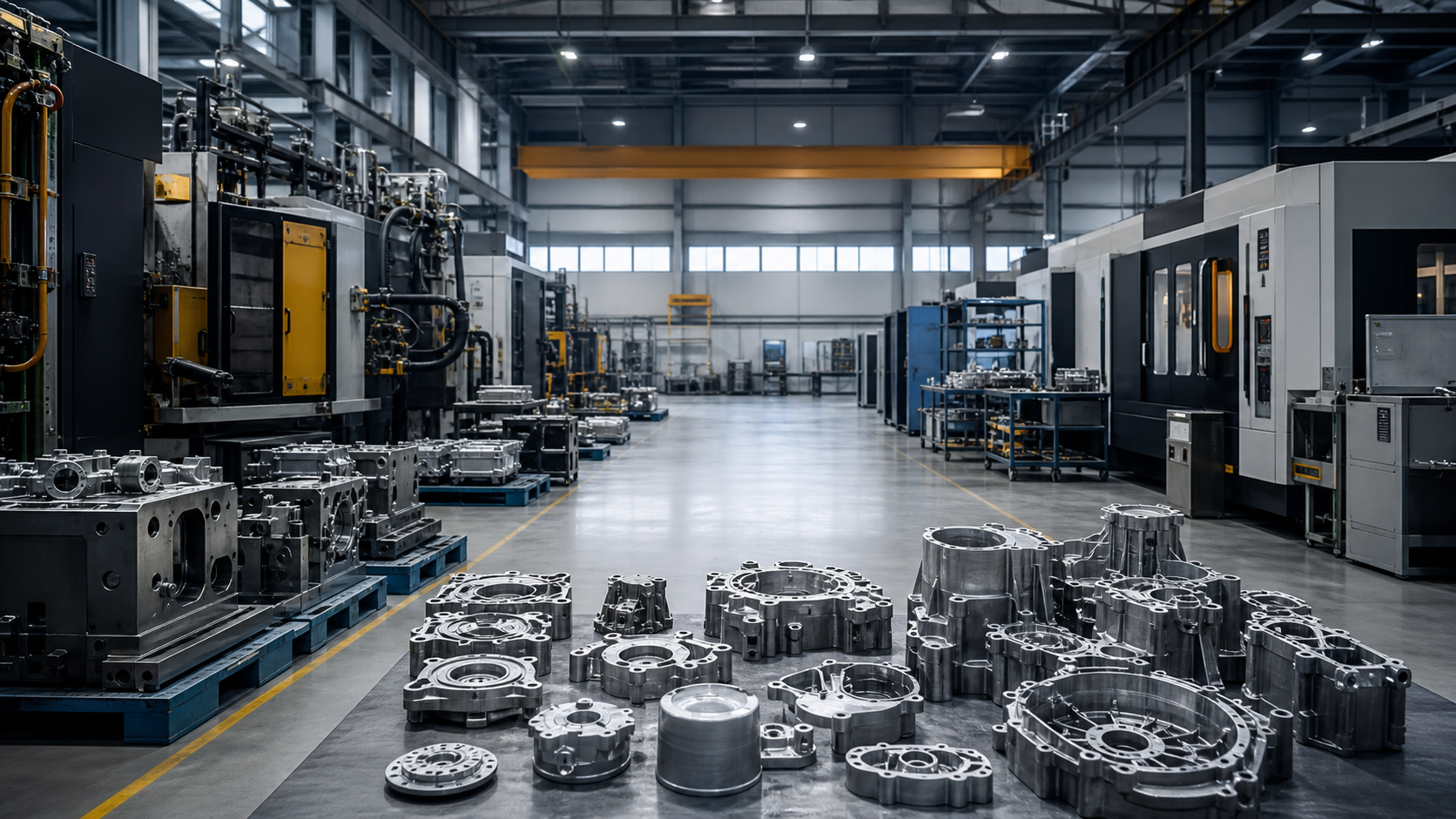 Industrial contract manufacturing facility