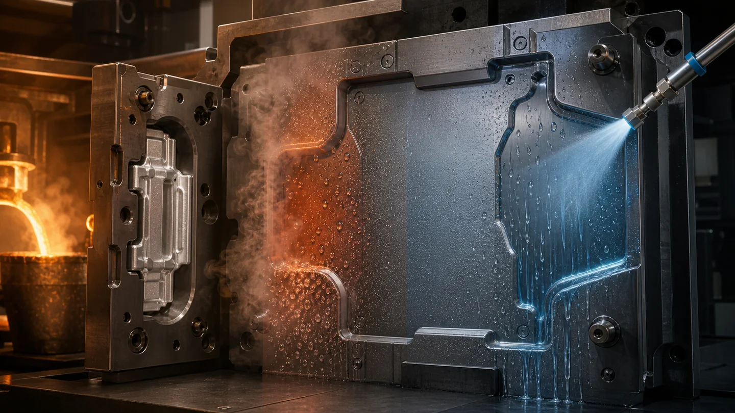Die casting process inspection